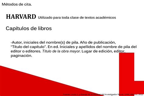 El modelo Harvard es utilizado para toda clase de publicaciones académicas. Texts, Templates ...