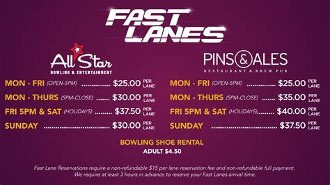 BOWLING RESERVATIONS | Pins & Ales