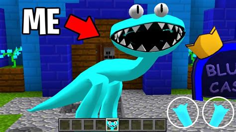 Trolling As CYAN In Minecraft! (Rainbow Friends Chapter 2)