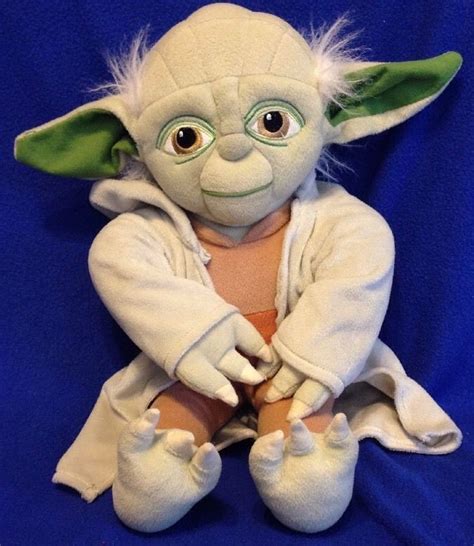 Star Wars Yoda Plush Jedi Master W/ Removable Robe Pillow Buddy Green | Star wars yoda, Jedi ...