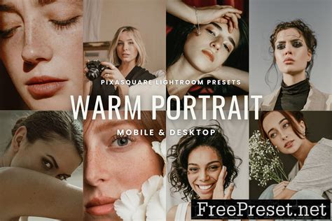 Warm Portrait Lightroom Presets FHTF4CQ