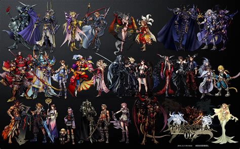 Dissidia Final Fantasy: Dissidia 012 Final Fantasy Charaters - Minitokyo