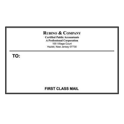 5" x 3" Mailing Labels - E. Greene & Company