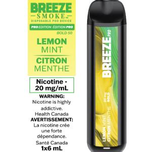 Breeze Pro Lemon Mint | Vape-On