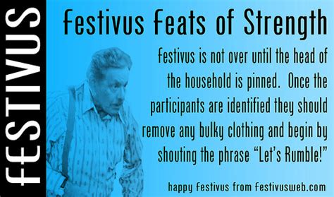 Festivus Feats of Strength