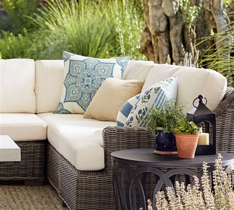 Outdoor Furniture Cushions & Patio Furniture Cushions | Pottery Barn