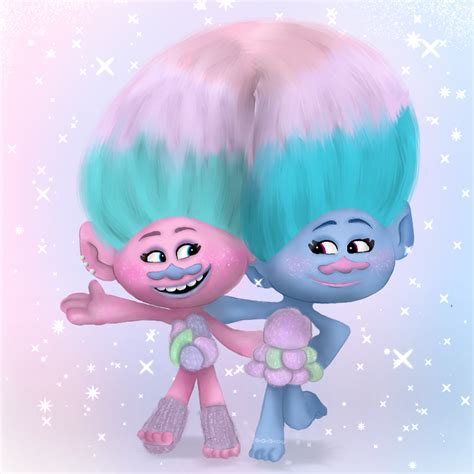 Trolls Satin and Chenille fanart by Woophia on DeviantArt