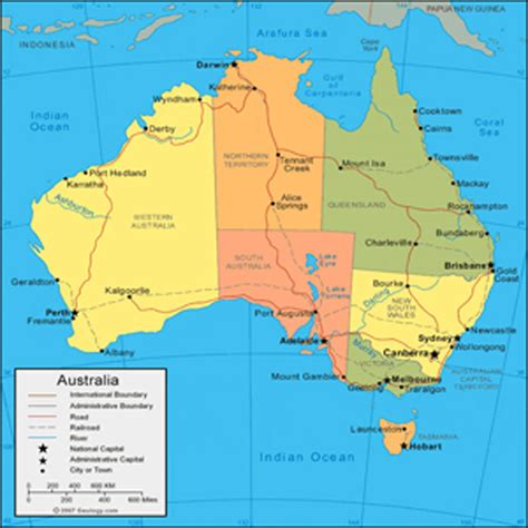 Australia maps