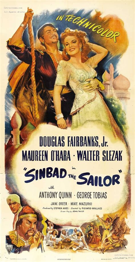 Sinbad the Sailor (1947) in Technicolor by KriegDerSterne77 on ... | Sinbad, Pirate movies