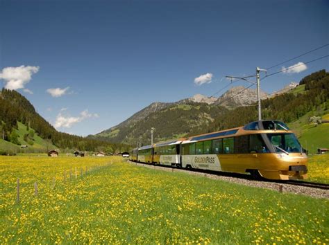 Lucerne, Montreux & the Golden Pass by First Class rail