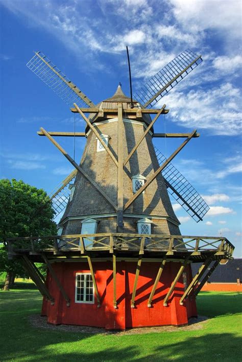 Windmill at Kastellet, Copenhagen, Denmark Stock Image - Image of copenhagen, netherlands: 14724081