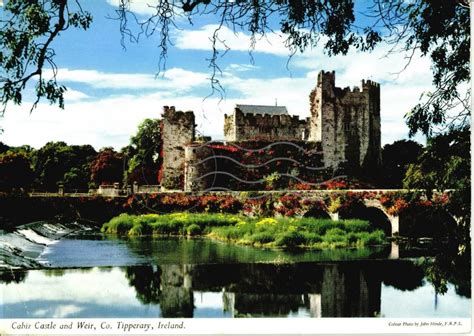 Cahir Castle and Weir, Co. Tipperary, Ireland | Postcards Ireland