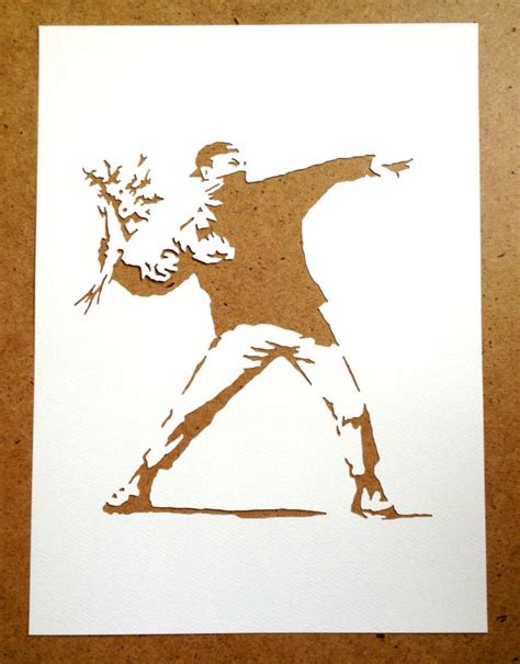 Banksy Stencils Set of 5 Choose Your Own - Etsy