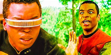 Star Trek's LeVar Burton Explains Geordi Trading His VISOR For Robot Eyes