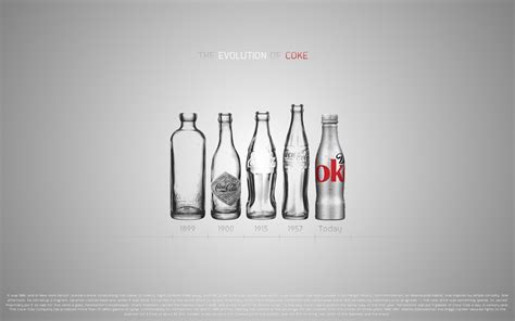 800x600 resolution | five clear coke bottles The Evolution of Coke illustration HD wallpaper ...