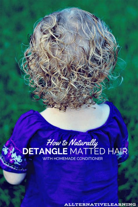 How to detangle matted hair and unruly tangles. From straight to extremely curly hair, this ...