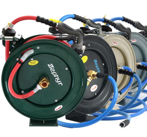 » Auto-retractable Water Hose Reel (Heavy-Duty | Multiple Colors)