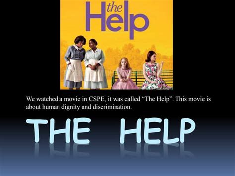 The Help | PPT