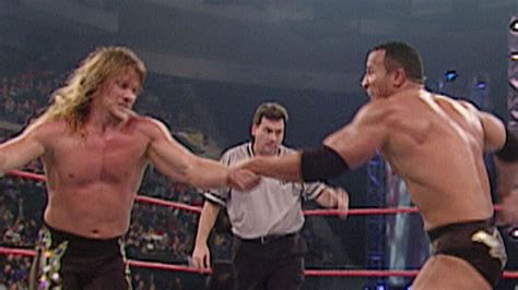 Chris Jericho vs. The Rock - WCW World Heavyweight Championship Match: Raw, Nov. 5, 2001 | WWE