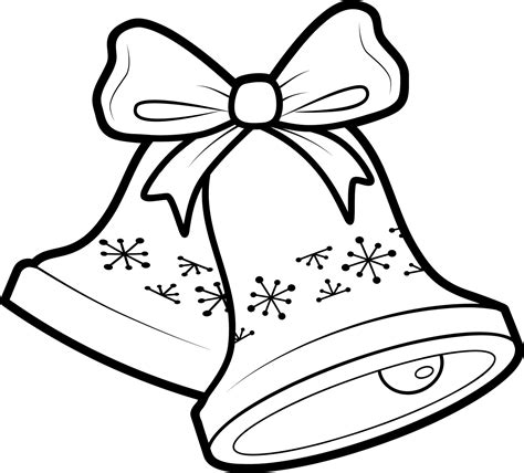 Jingle Bell Clipart Black And White