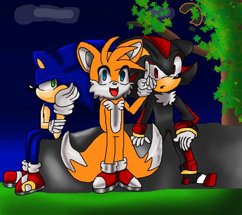 Chibi Sonic, Tails and Shadow (2) by Shadow-Lover4127 on DeviantArt