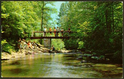 Episcopal Church Camp Mikell Toccoa GA postcard 1979