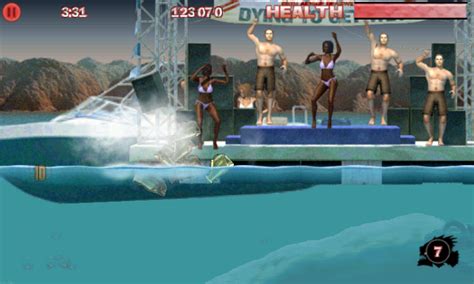 Screenshot of Piranha 3DD: The Game (Android, 2012) - MobyGames