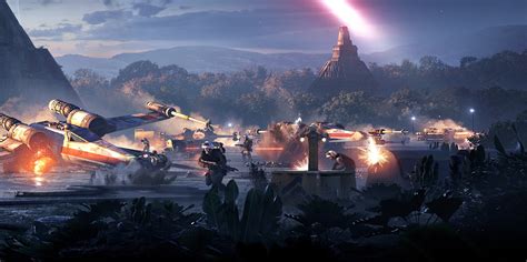 Wojtek Fus - Concept Designer - Star Wars: Battlefront II Cover Art