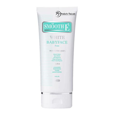 Smooth E Thai : Smooth E White Babyface Foam Non-ionic (Size 4/ 6 oz.)