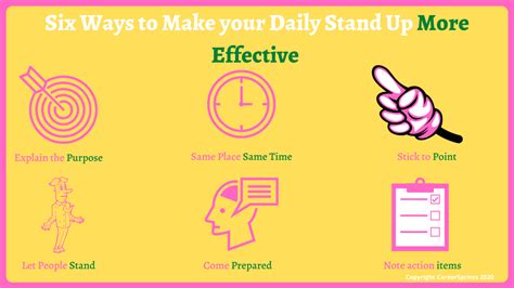 Six ways to make Daily Stand-Ups more effective