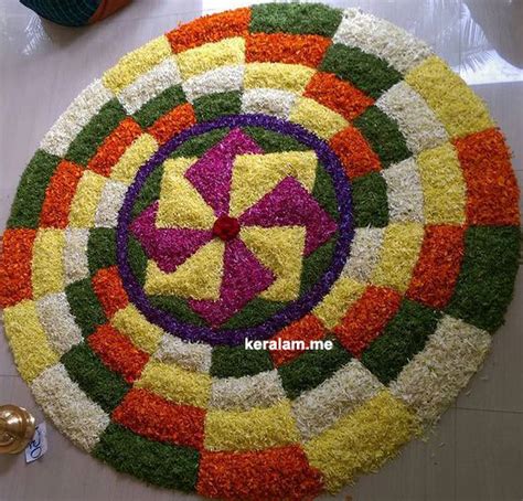 3d Onam Pookalam designs 116 - onam celebration