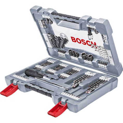 Bosch 105 Piece Premium Power Tool Accessory Drill and Screwdriver Bit ...