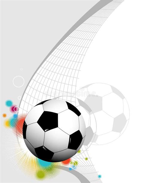 Abstract Football Background Stock Vector - Illustration of symbol ...