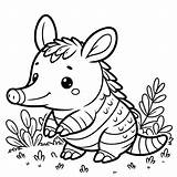 Aardvark Coloring Pages 30  Coloring Gem sketch template