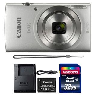 CNN-IXUS-185-S-8-US Canon Ixus 185 / Elph 180 20MP Digital Camera Silver with 32GB Memory Card