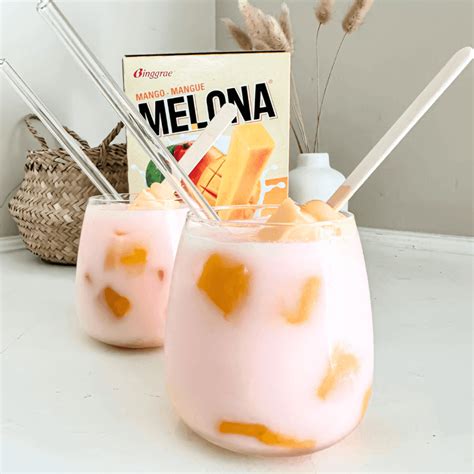 Strawberry Yakult Mango Melona Soju Cocktail | Lynn Mumbing Mejia