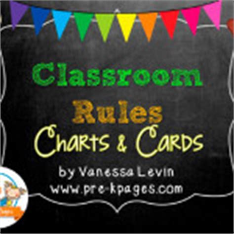 Classroom Rules for Pre-K and Kindergarten | Pre-K Pages