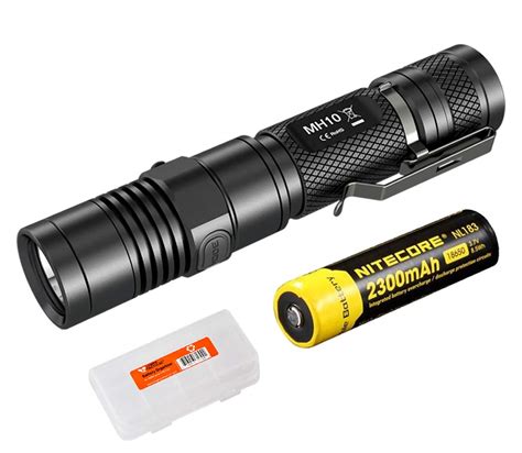 Nitecore MH10 1000 Lumens Rechargeable LED Flashlight - Army Barracks