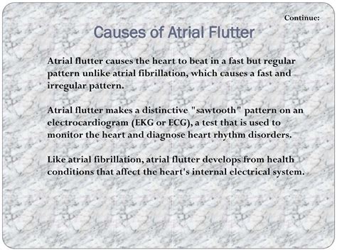 Atrial Flutter Causes