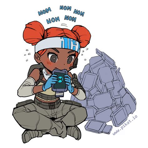 pikat, lifeline (apex legends), apex legends, 1girl, animification ...