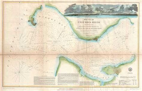 Mouth of Columbia River.: Geographicus Rare Antique Maps