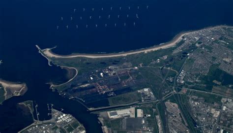 River Tees Mouth from the air © Thomas Nugent :: Geograph Britain and ...