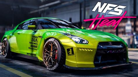 Need for Speed Heat 2019 - Nissan GTR Customization & Police Chase ...