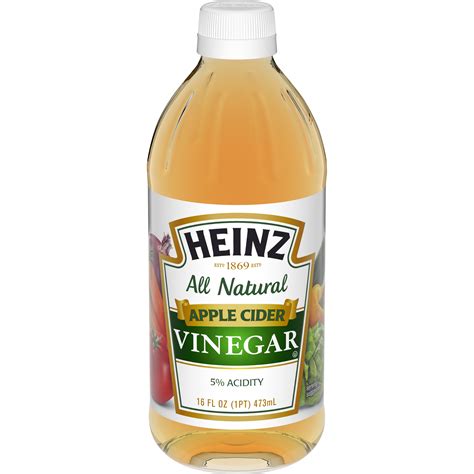 Apple Cider Vinegar with 5% Acidity - Products - Heinz®