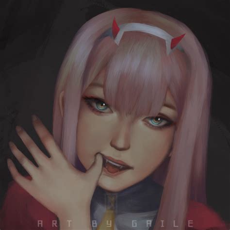 Zero two fanart by me : r/fanart