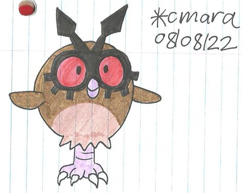 it's a Hoothoot by cmara on DeviantArt