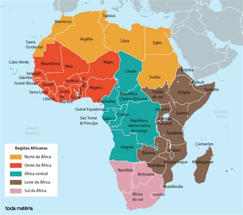 Top 7 quais são os 55 países da áfrica 2022