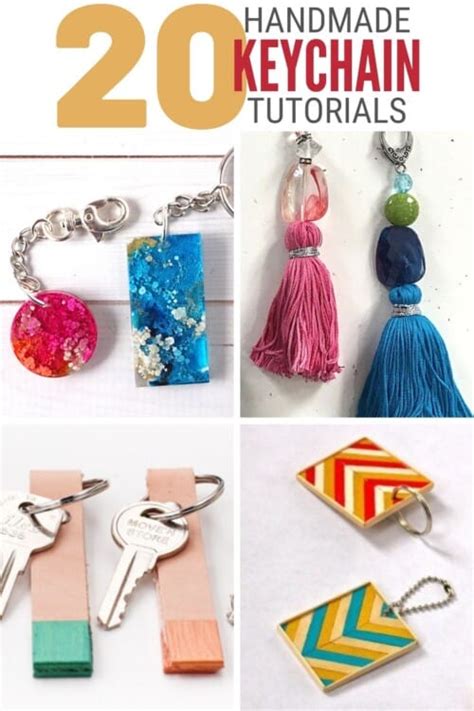 20 of the Best Handmade Keychains with Tutorials - Crafty Blog Stalker