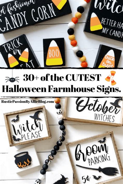 10 of the cutest DIY Halloween Signs you NEED to make.