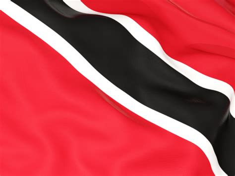 Flag background. Illustration of flag of Trinidad and Tobago